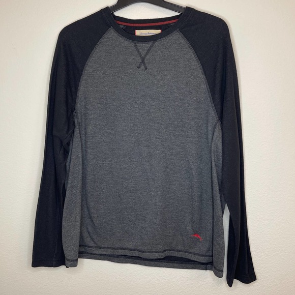 Tommy Bahamas Shirt Long Sleeves Men Sz L pre-owned - Picture 1 of 6